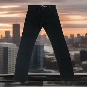 Friendly Blues Men’s Skinny Fit Black Denim Jeans Size 28/30